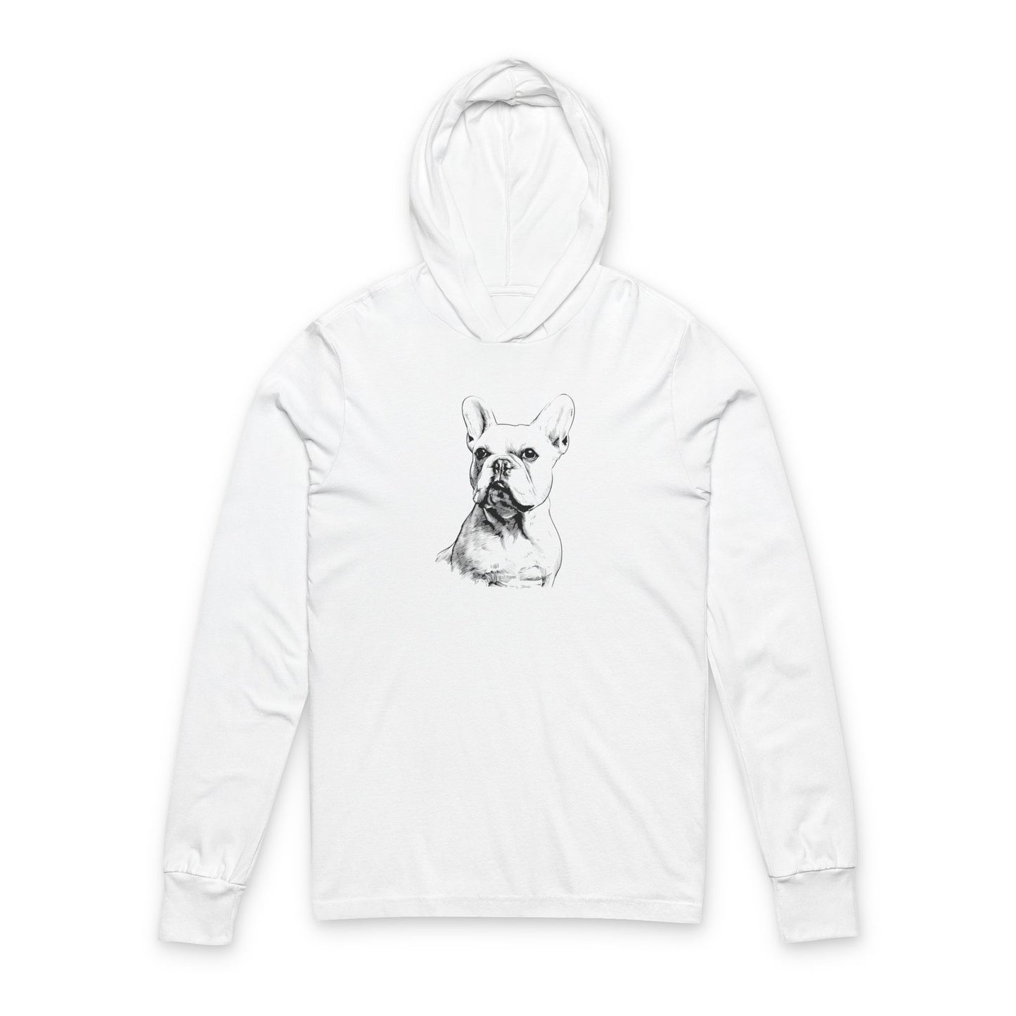 Stylish Dog Lover Hoodie - Unisex Long Sleeve Tee for Pet Enthusiasts, Gift for Animal Lovers, Casual Wear, Birthday & Holiday
