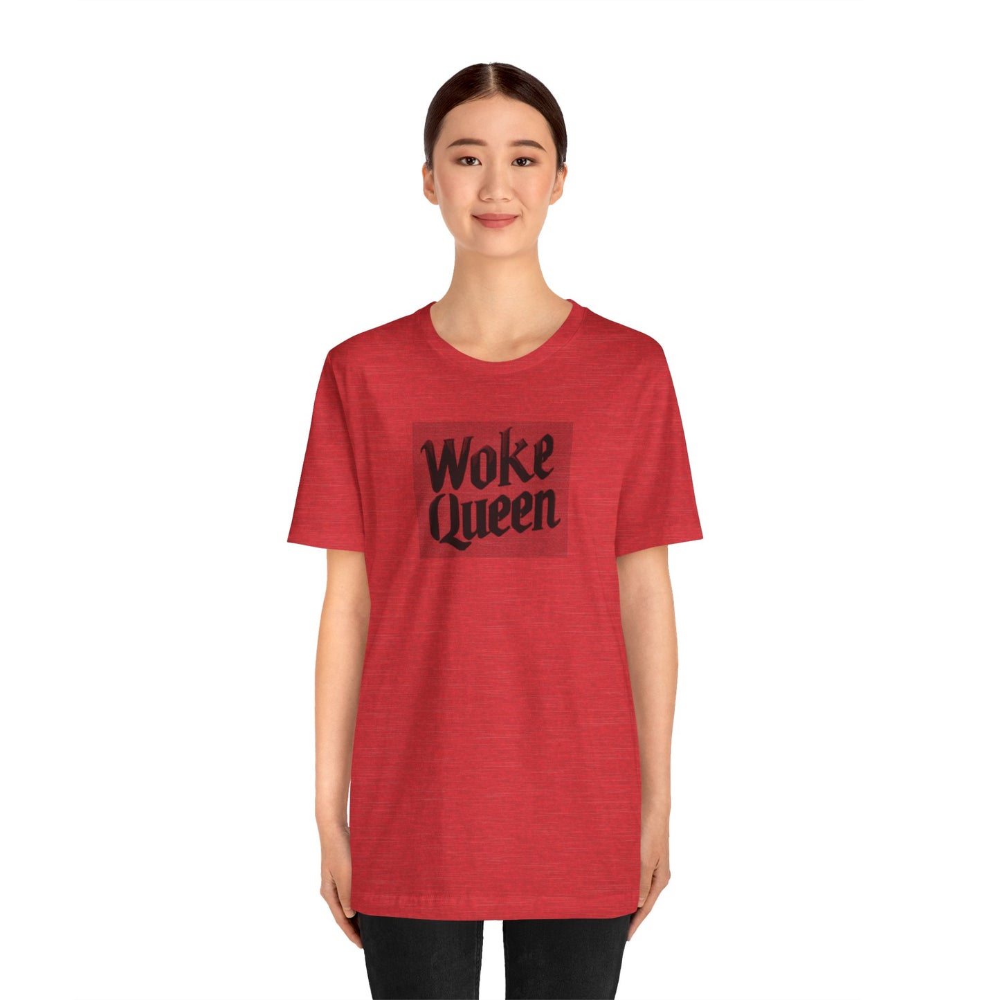 Unisex Woke Queen Jersey Short Sleeve Tee