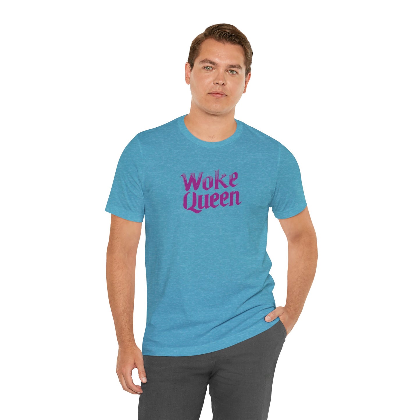 Unisex Woke Queen Jersey Short Sleeve Tee