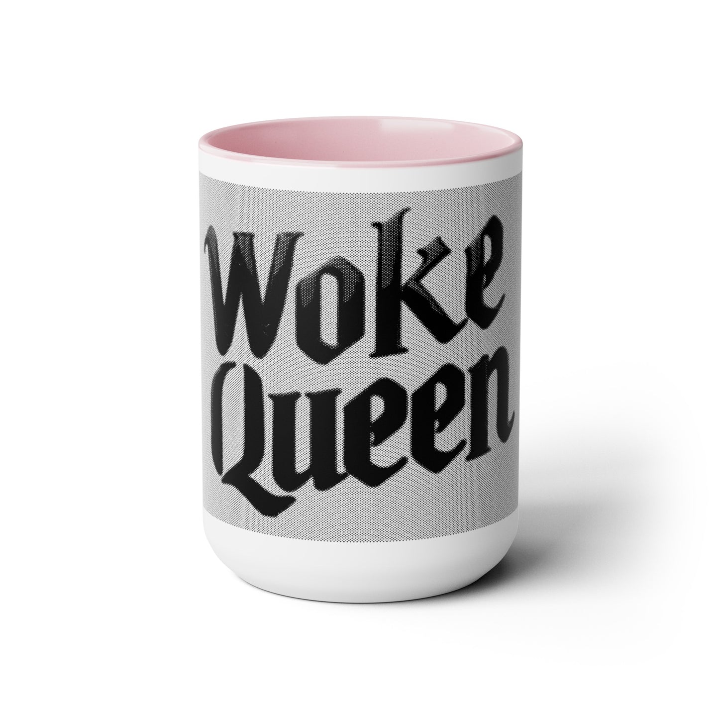 Woke Queen Two-Tone Coffee Mugs, 15oz