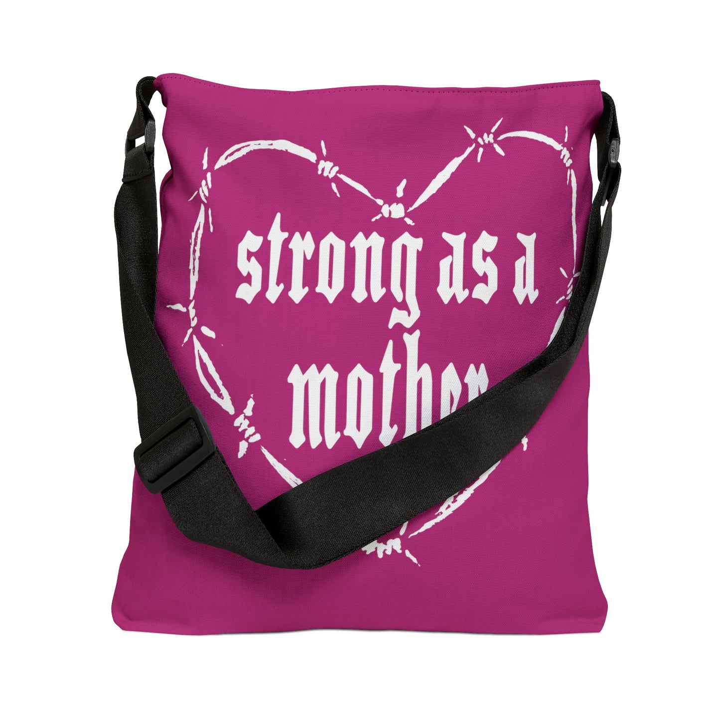 Strong as a Mother Adjustable Tote Bag 8
