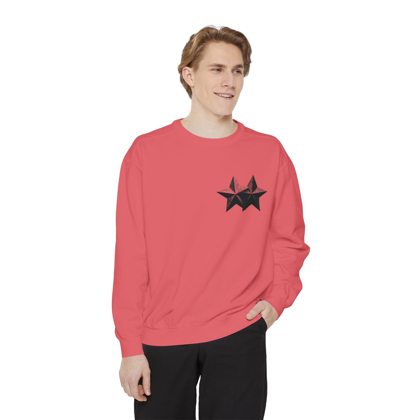 Gemi Star Graphic Unisex Garment-Dyed Sweatshirt