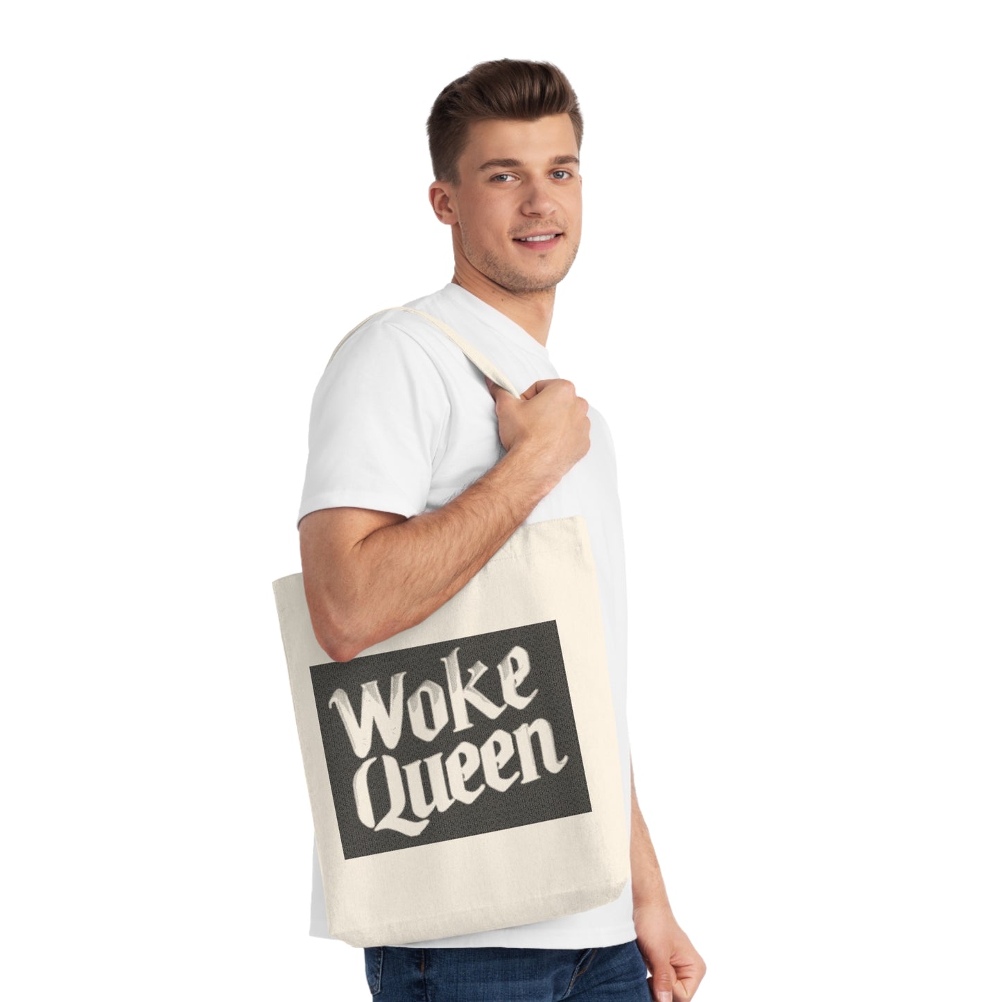 Woke Queen Classic Woven Tote Bag