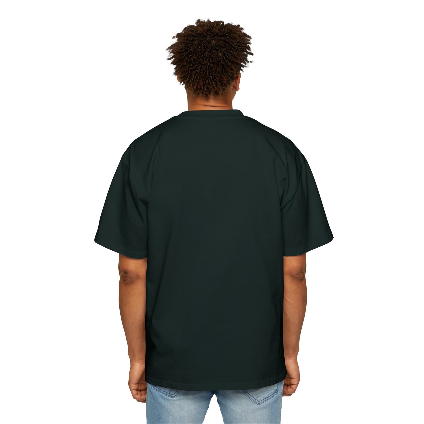 Men's Heavy Oversized Woke Queen Green Tee