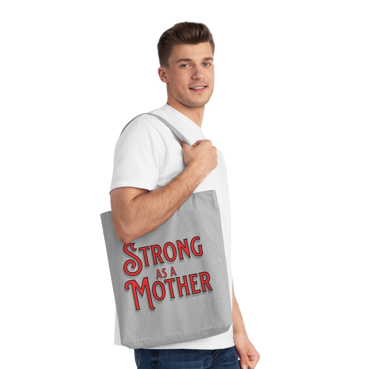 Strong As a Mother - Woven Tote Bag - The JCL Edit