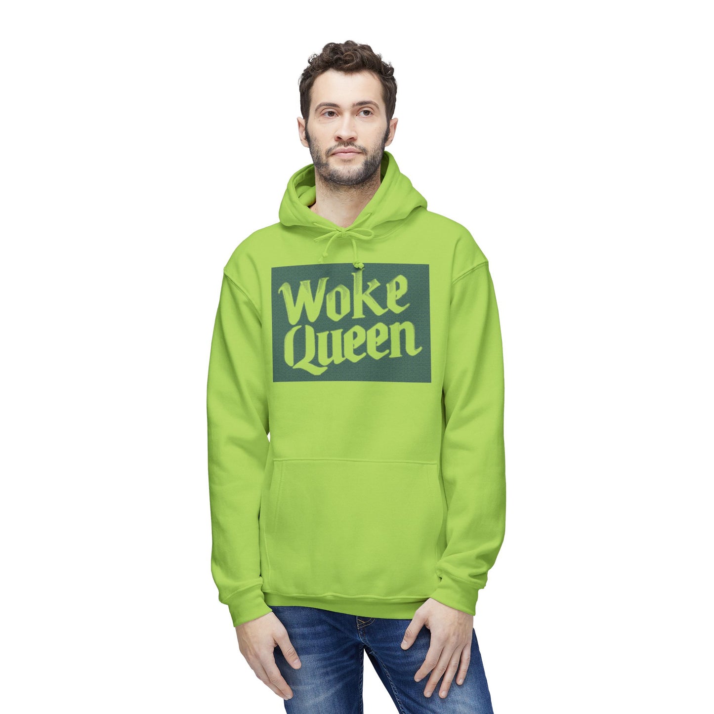 Unisex Woke Queen Hooded Sweatshirt