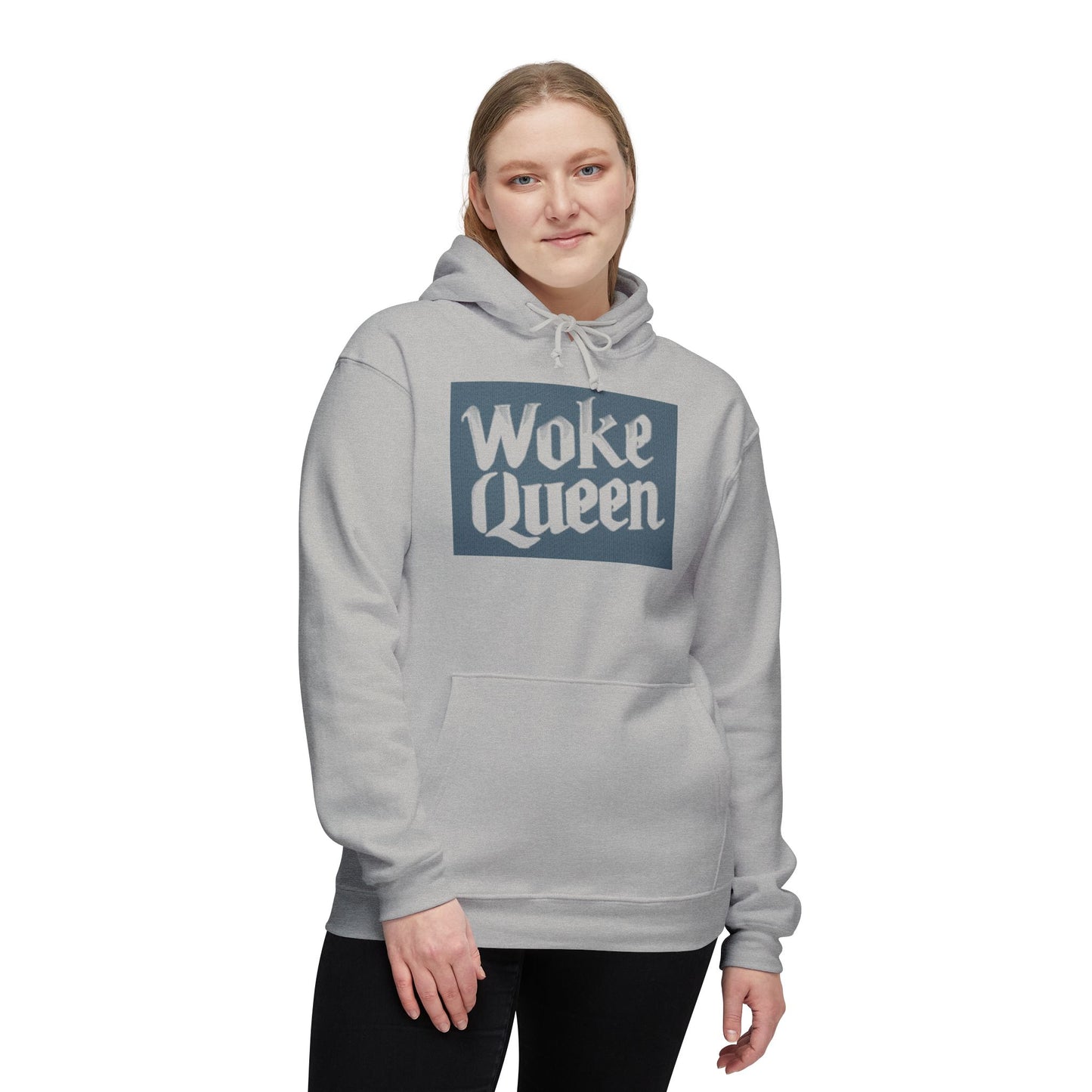 Unisex Woke Queen Hooded Sweatshirt