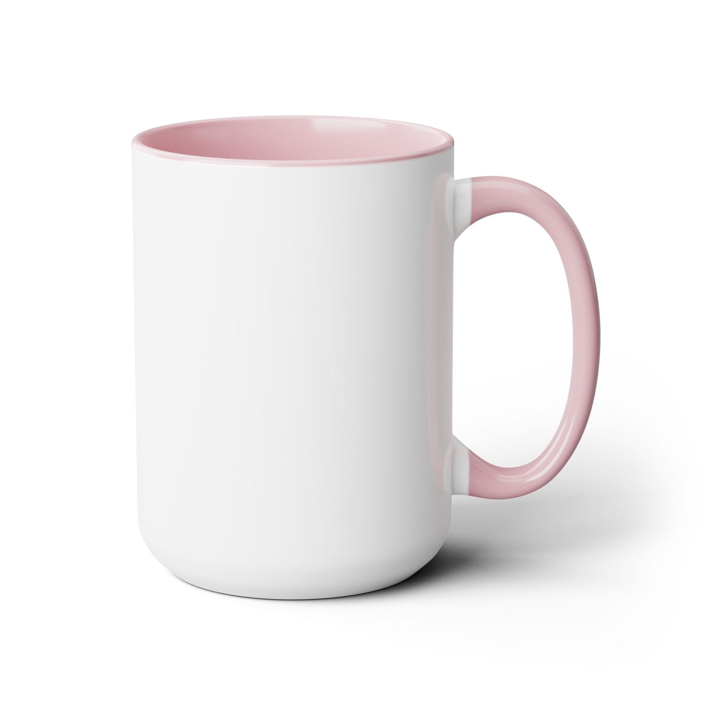 Love Lines Two-Tone Coffee Mugs, 15oz