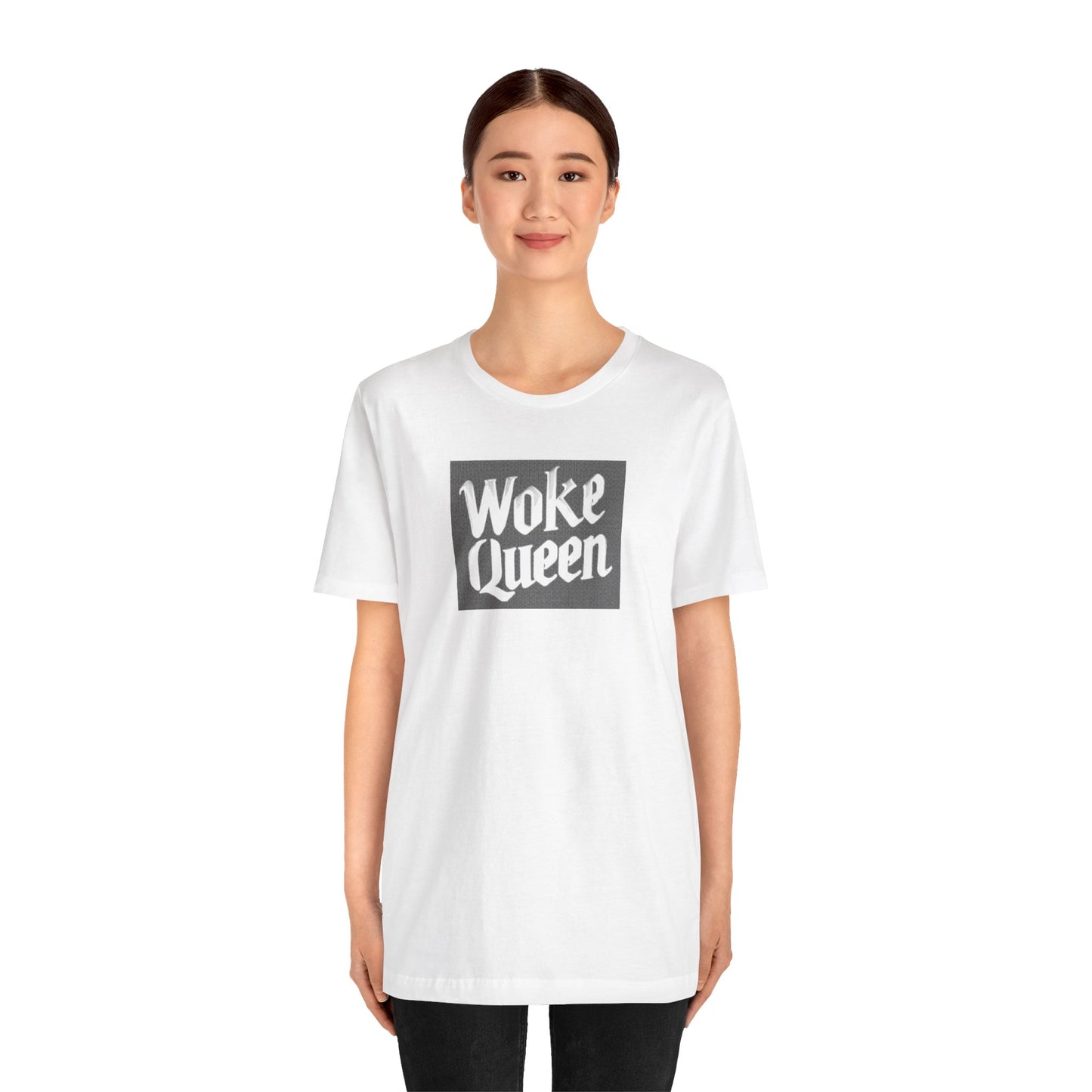 Unisex Woke Queen Jersey Short Sleeve Tee