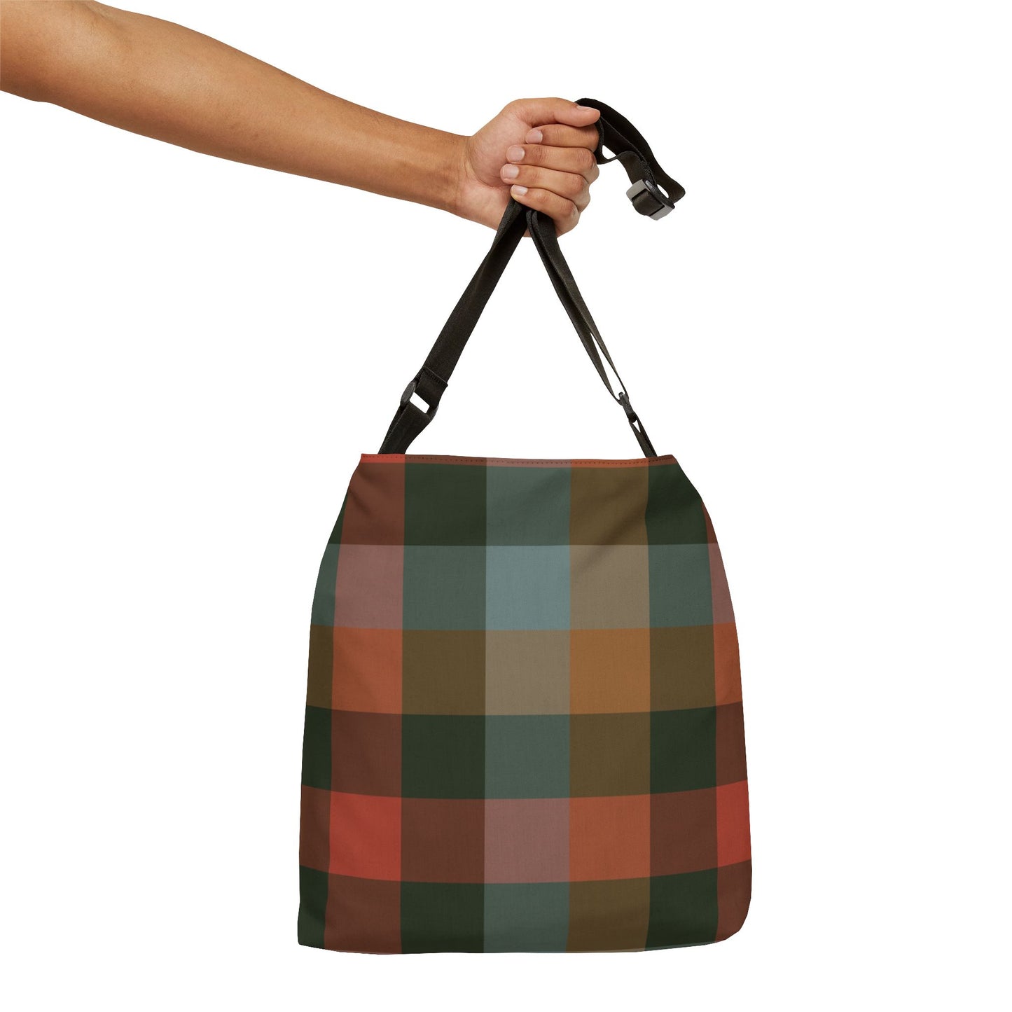 Coventry Plaid Adjustable Tote Bag