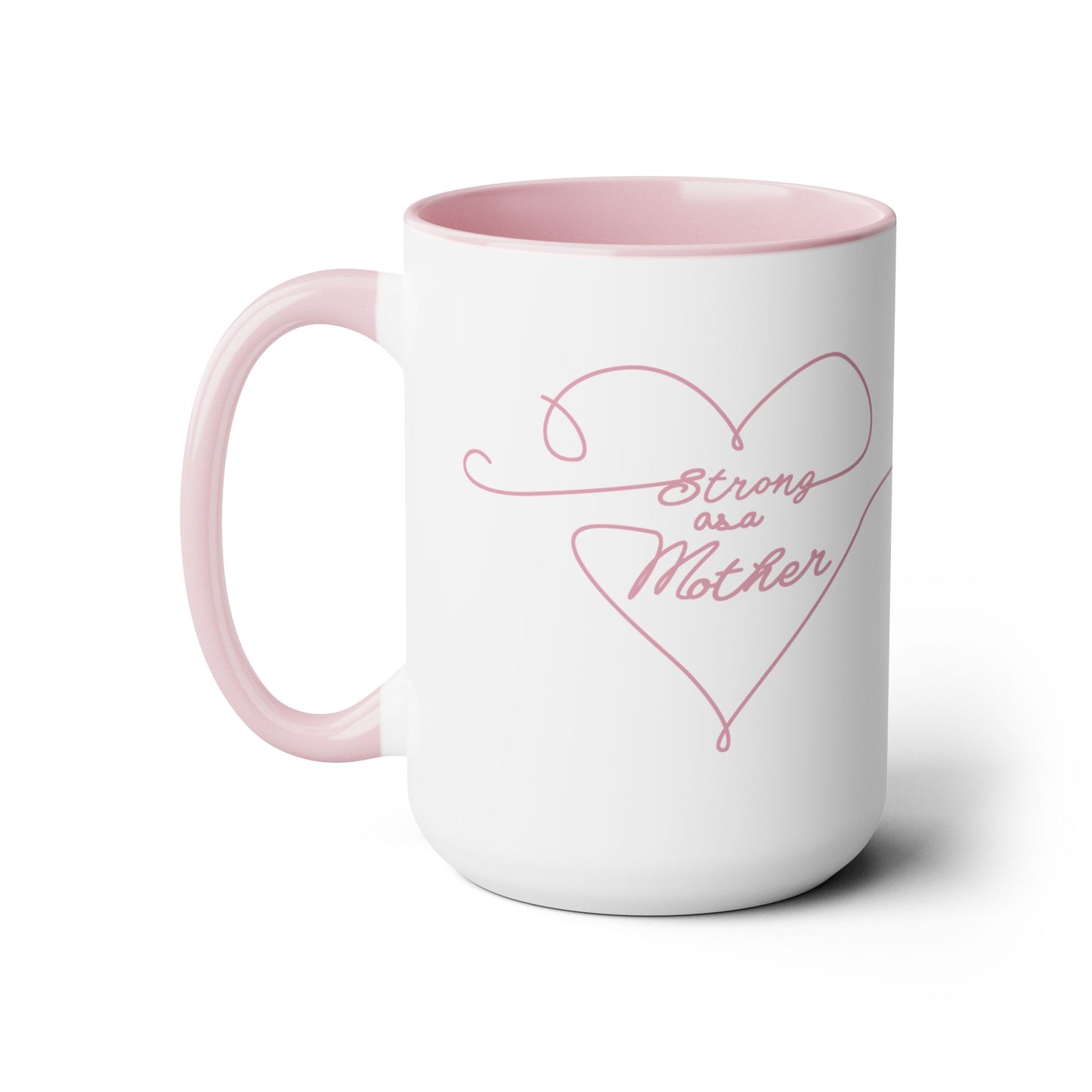 Love Lines Two-Tone Coffee Mugs, 15oz