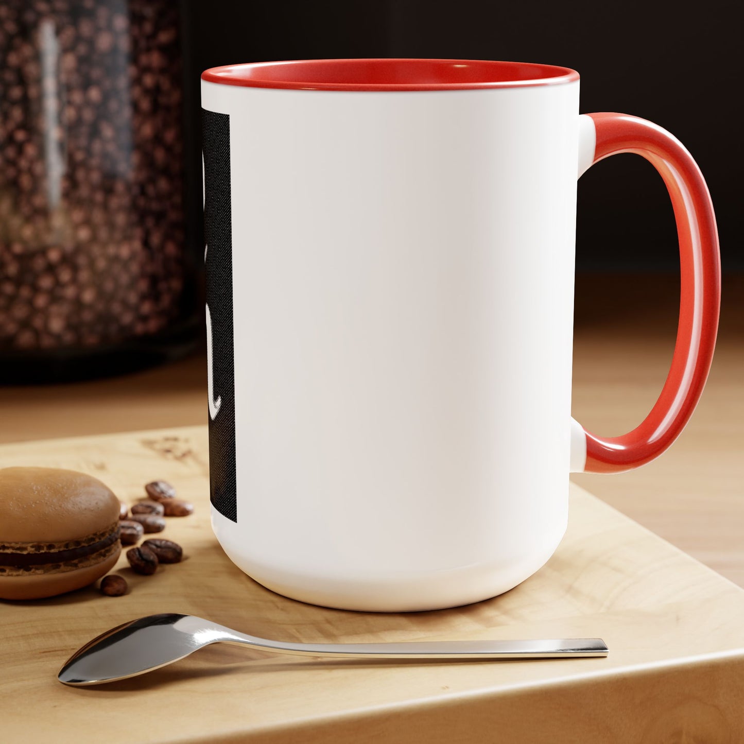 Woke Queen Two-Tone Coffee Mugs, 15oz