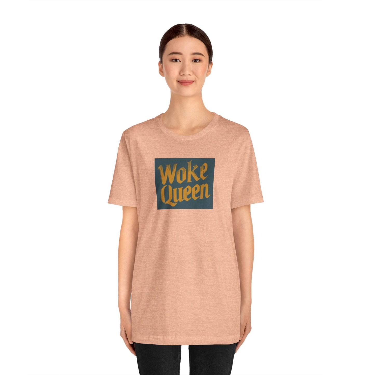 Unisex Woke Queen Jersey Short Sleeve Tee