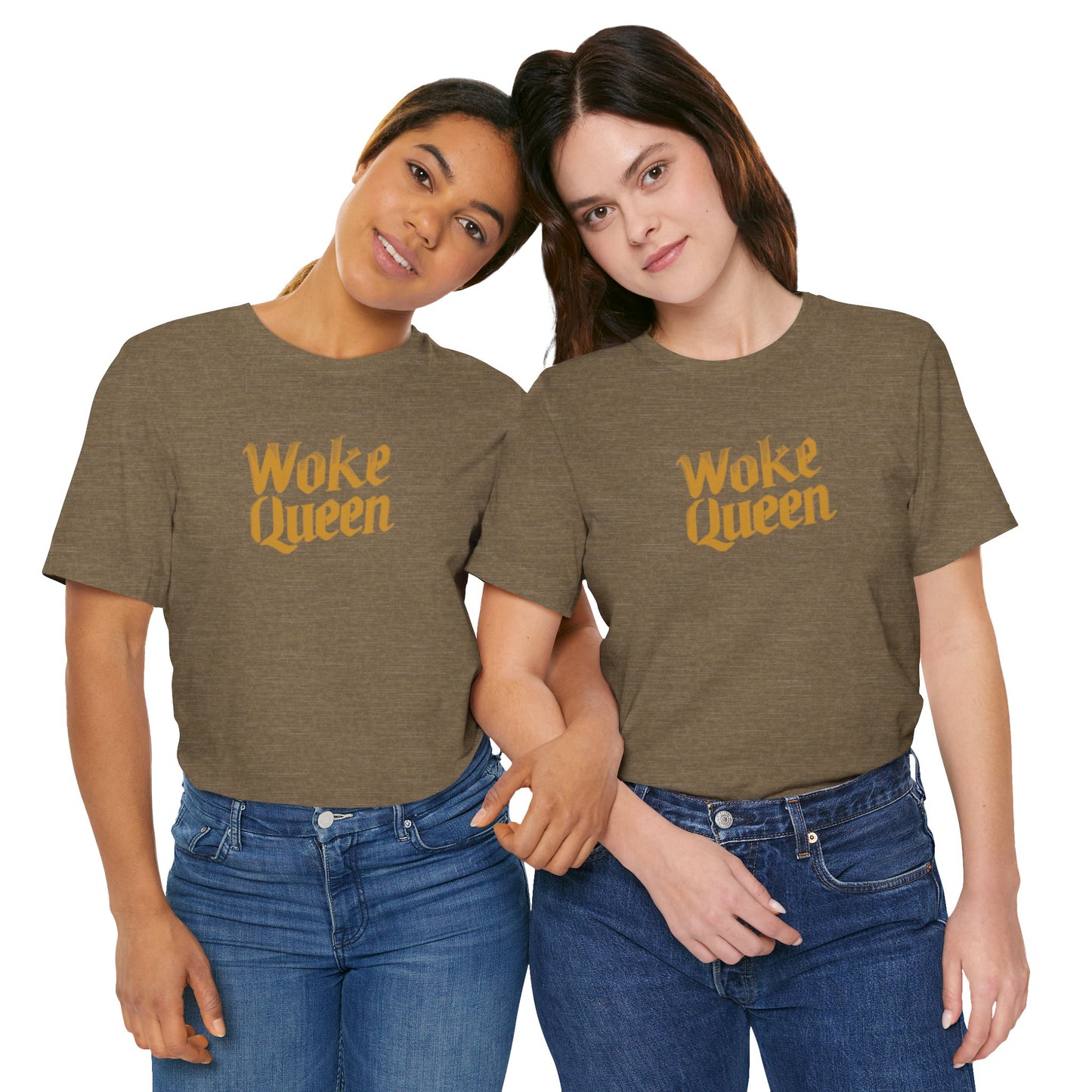 Unisex Woke Queen Jersey Short Sleeve Tee