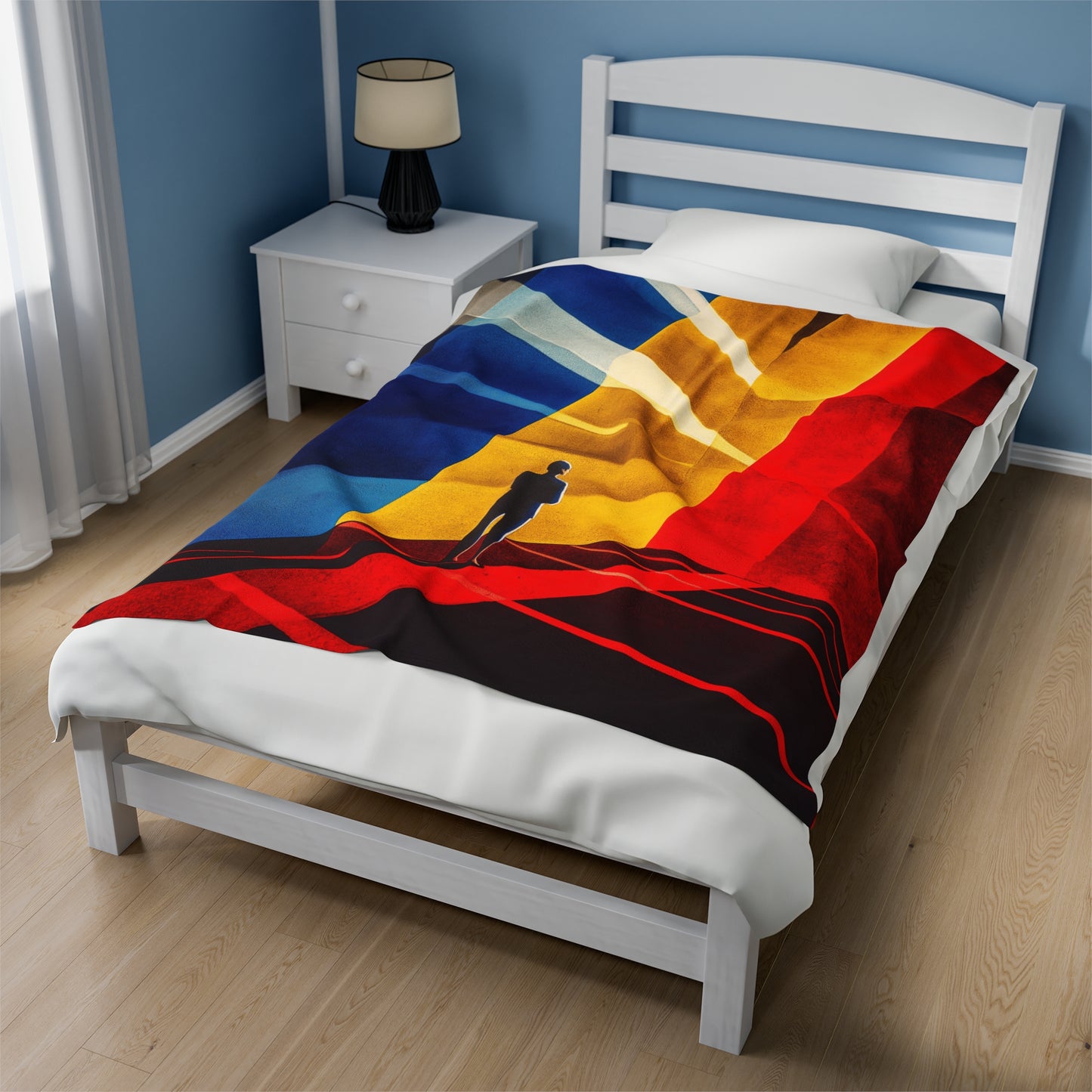 Bauhaus Mister Movie Theater Velveteen Plush Blanket