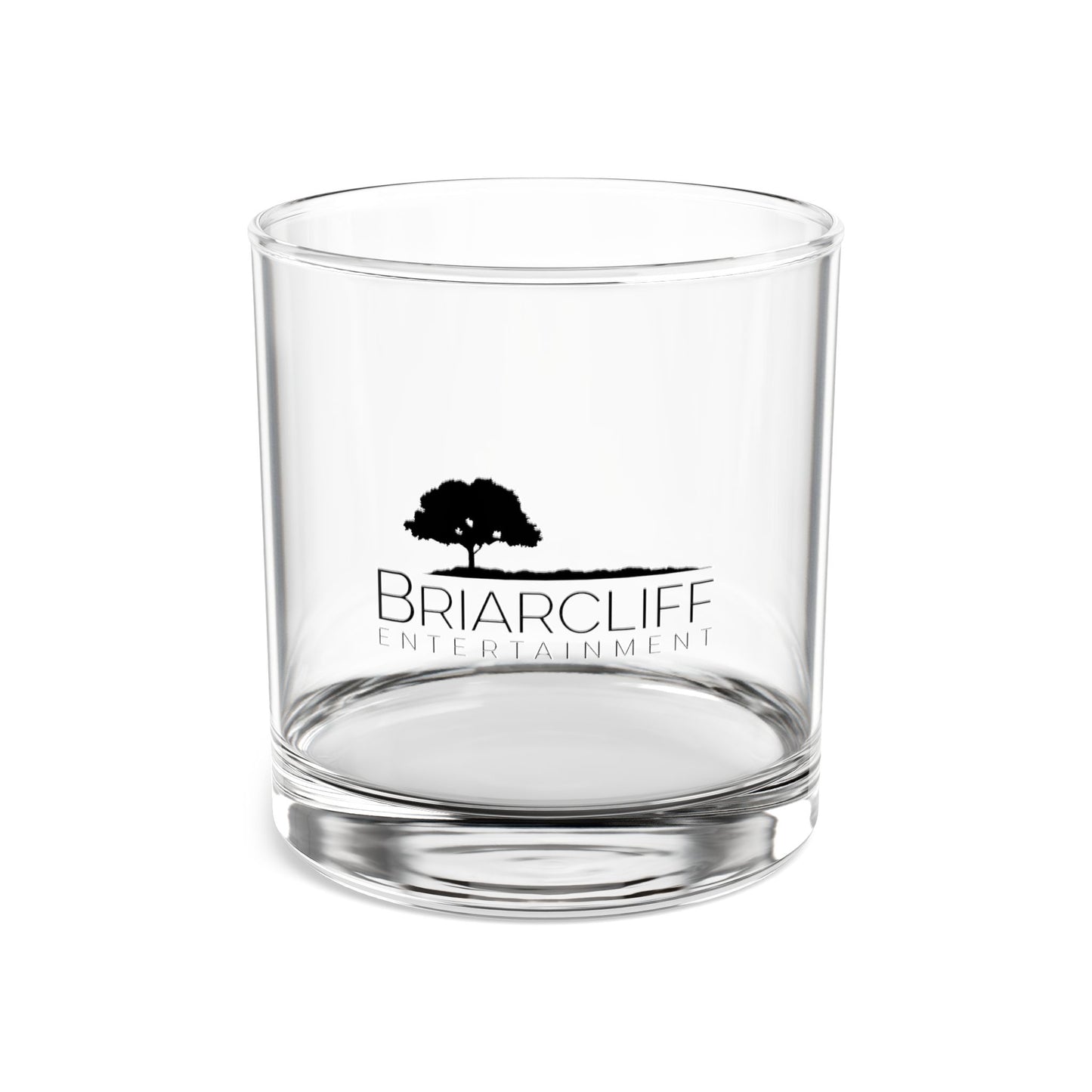 BCF Black Logo Rocks Glass, 10oz