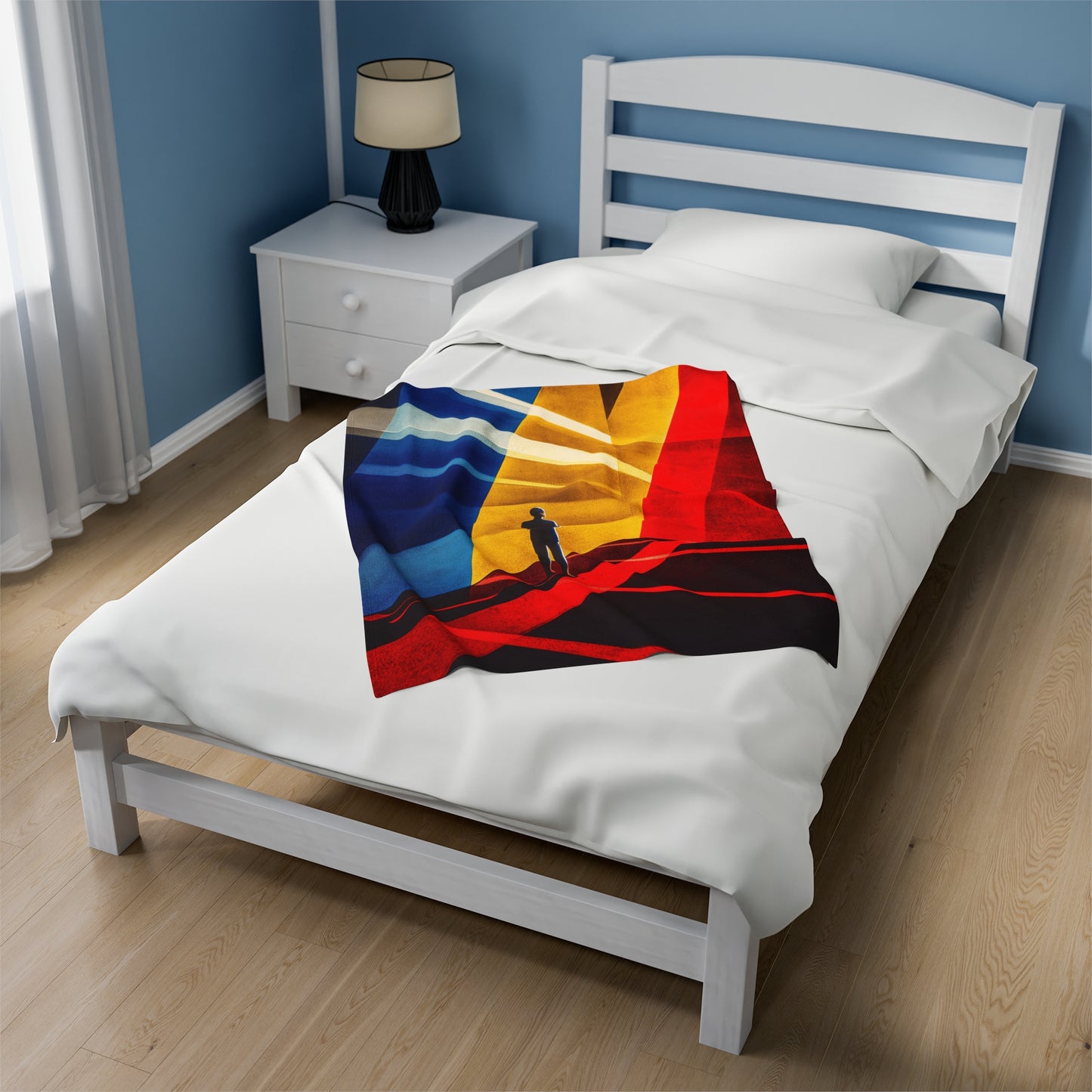 Bauhaus Mister Movie Theater Velveteen Plush Blanket