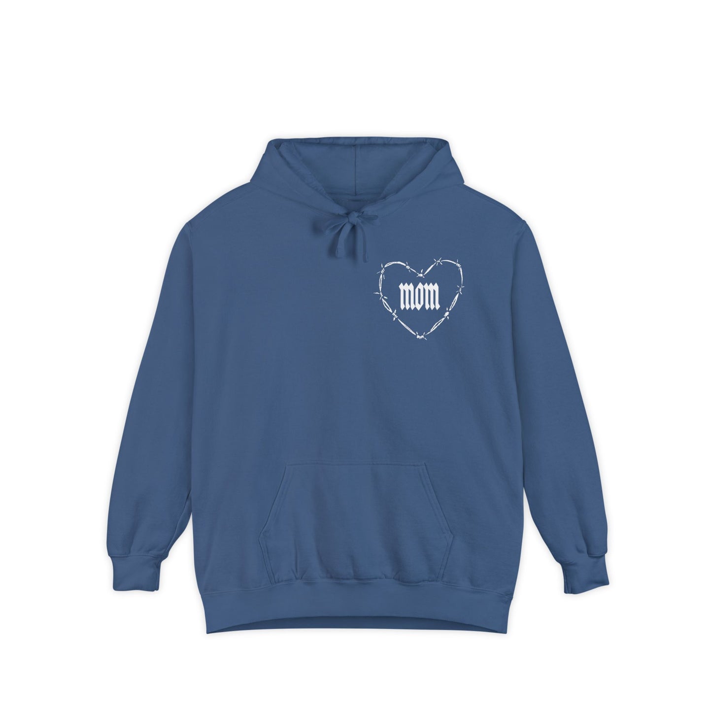 Unisex I Heart Mom Garment-Dyed MotherHoodie