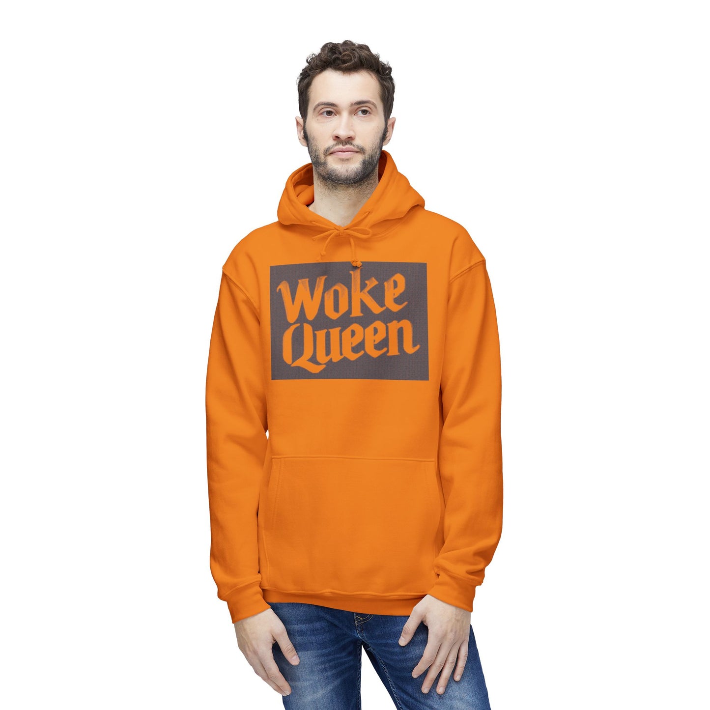Unisex Woke Queen Hooded Sweatshirt