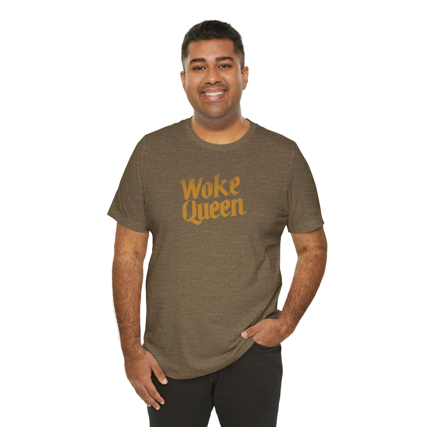 Unisex Woke Queen Jersey Short Sleeve Tee