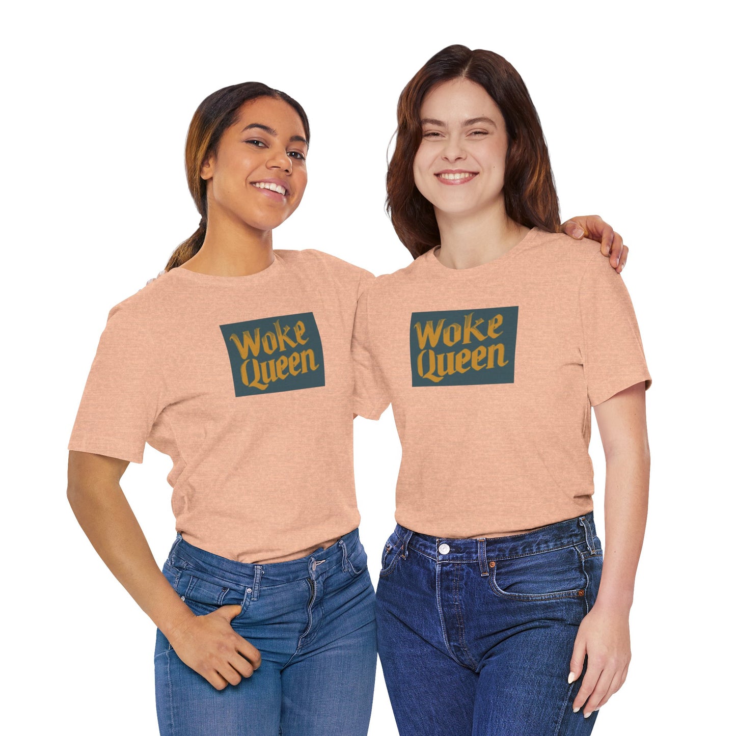 Unisex Woke Queen Jersey Short Sleeve Tee