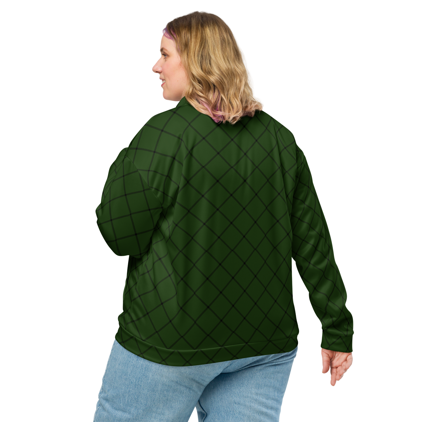 Unisex Bomber Jacket - Atomic Green