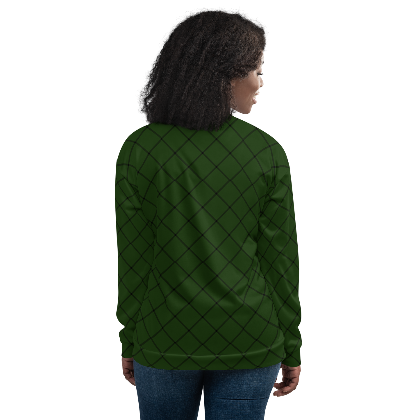 Unisex Bomber Jacket - Atomic Green