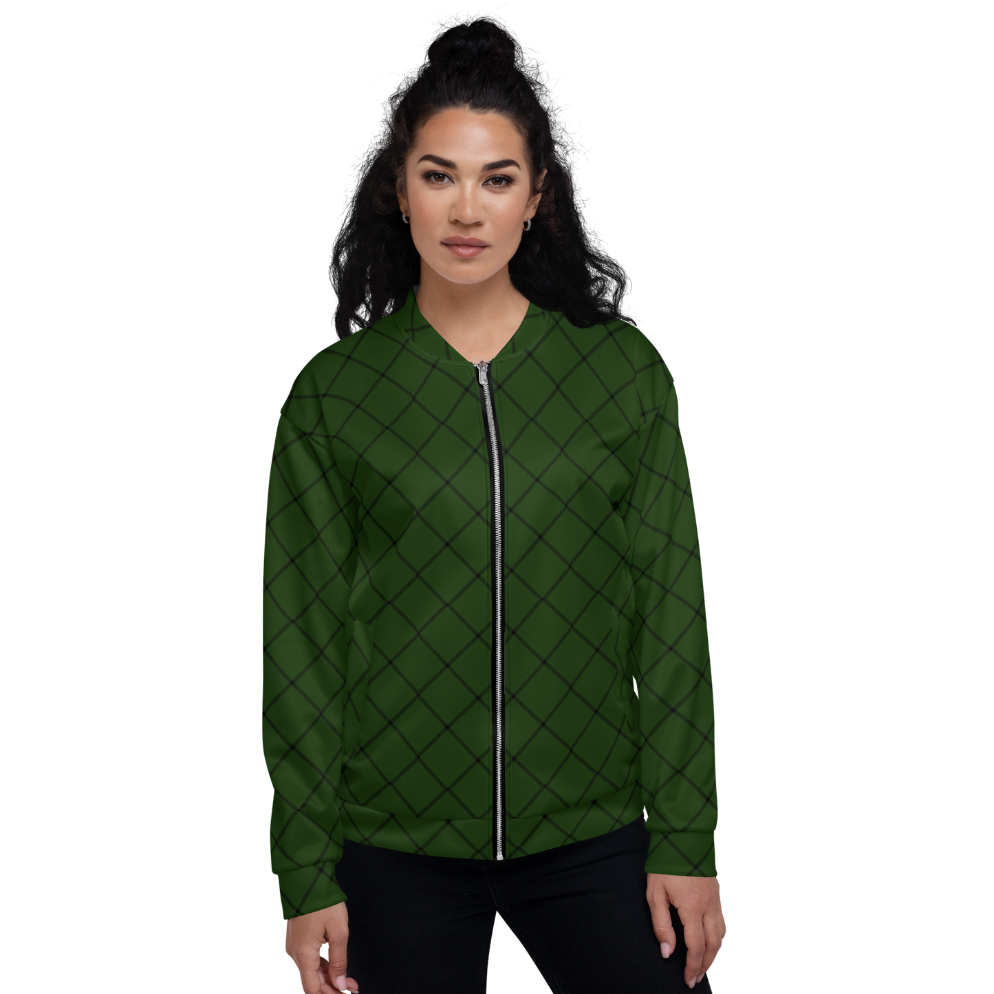 Unisex Bomber Jacket - Atomic Green