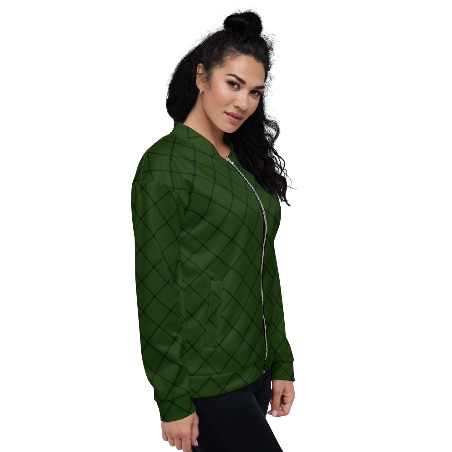 Unisex Bomber Jacket - Atomic Green