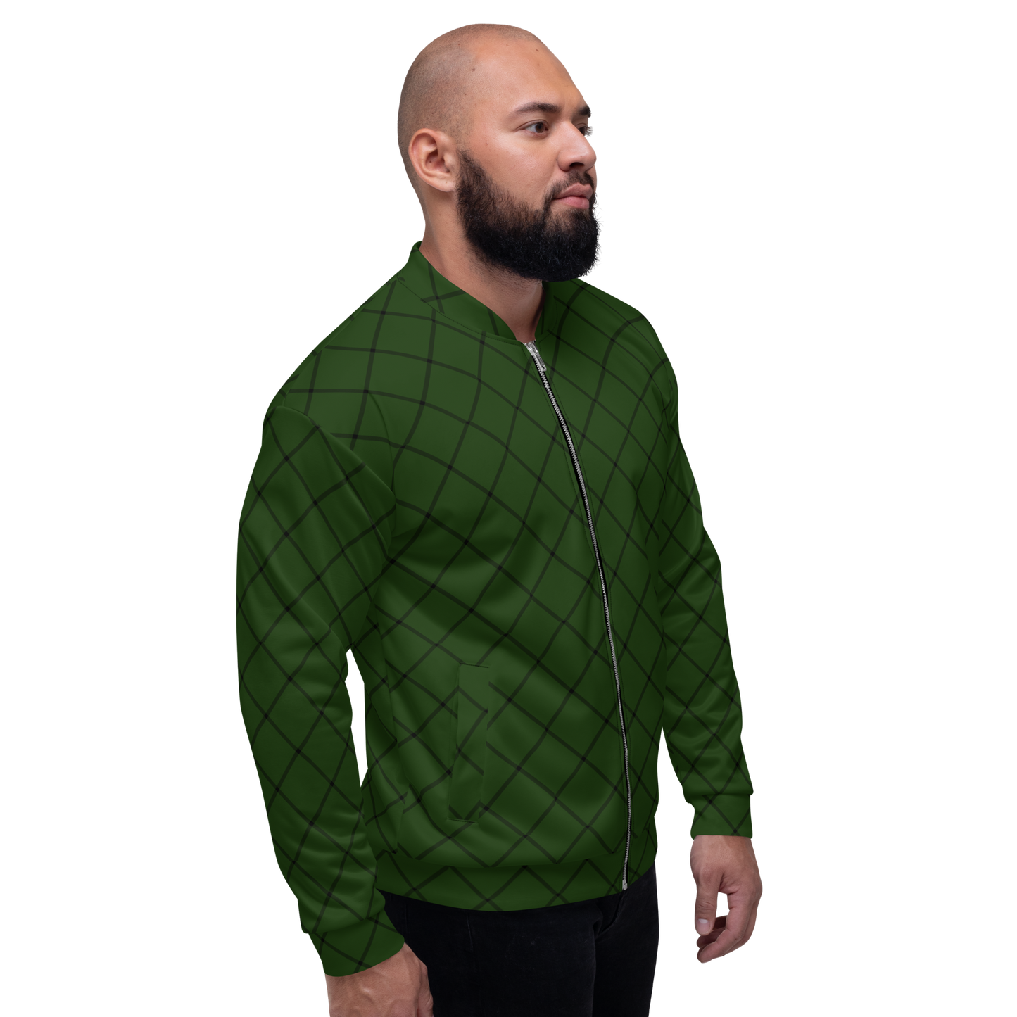 Unisex Bomber Jacket - Atomic Green