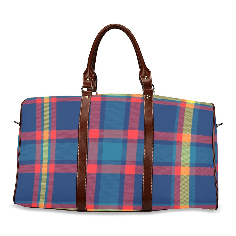 Pegasus Plaid Waterproof Travel Bag - Small