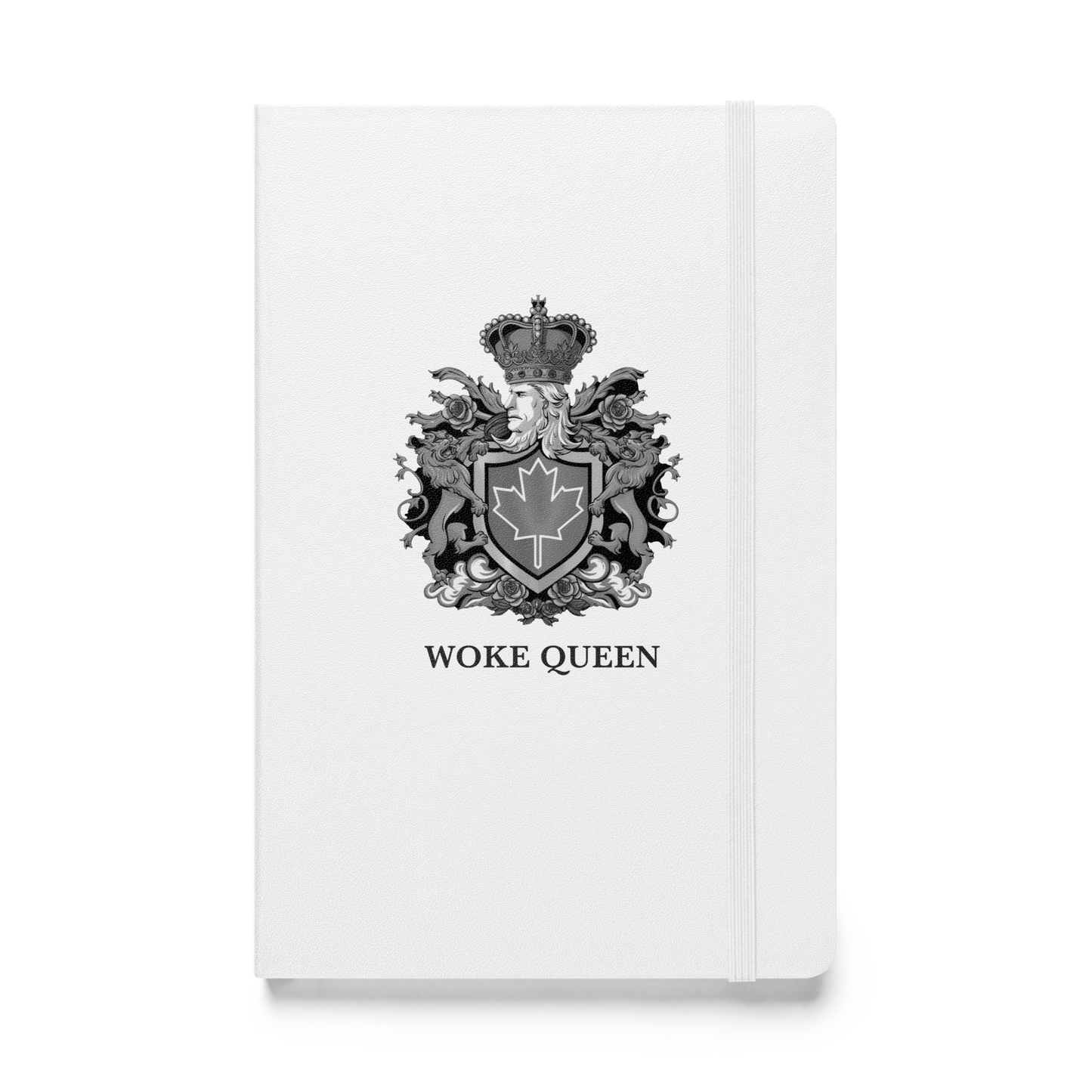 Woke Queen Hardcover bound notebook