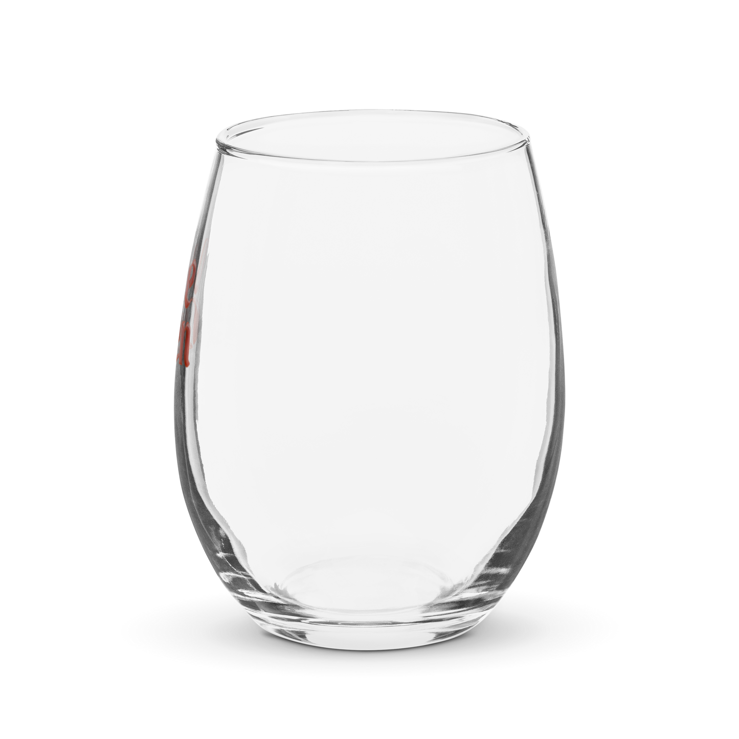 Woke Queen Stemless wine glass