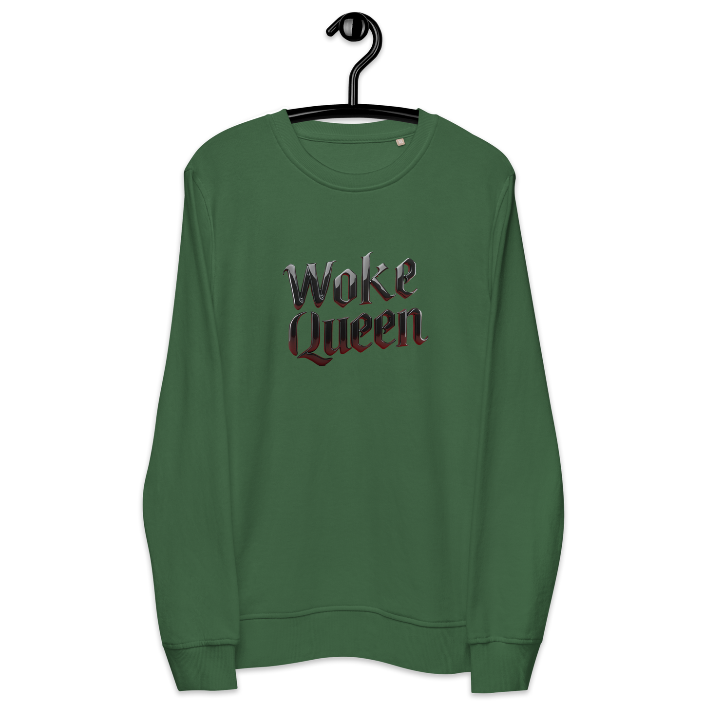 WOKE QUEEN Unisex organic sweatshirt
