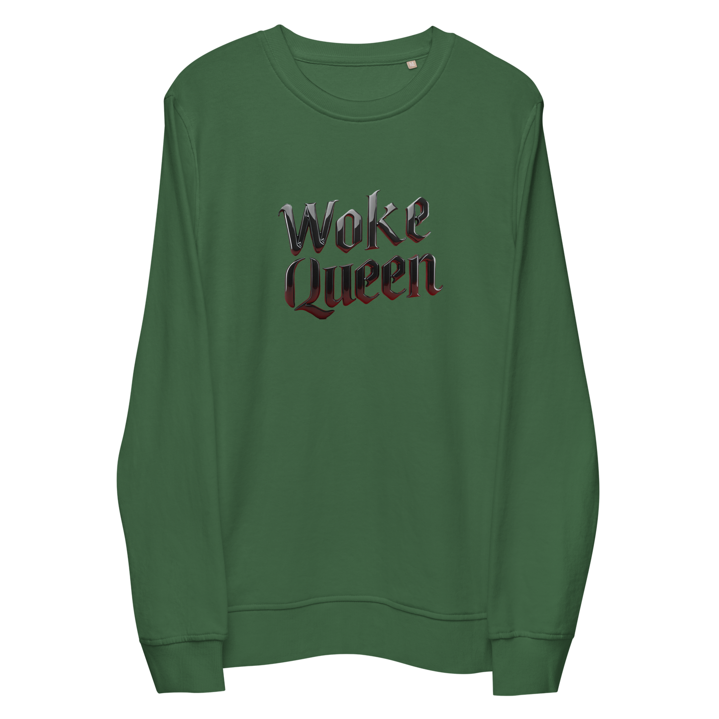 WOKE QUEEN Unisex organic sweatshirt