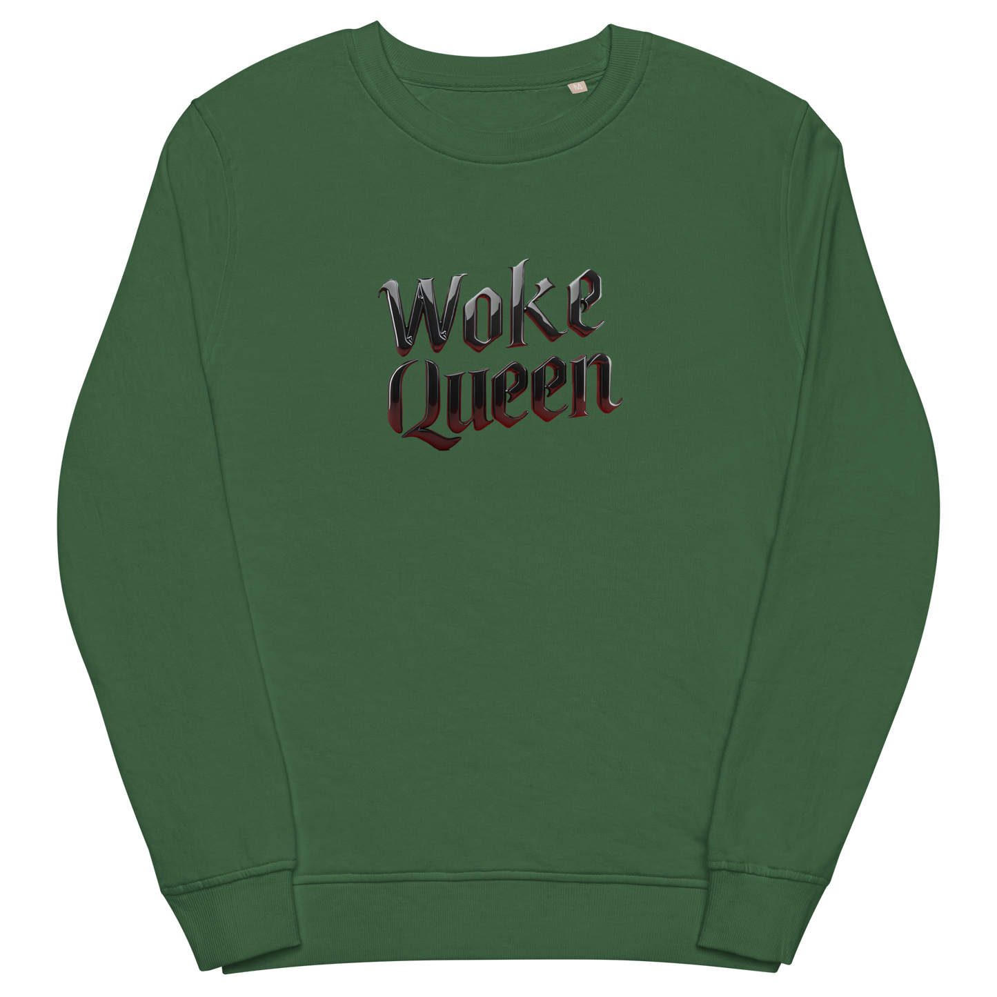 WOKE QUEEN Unisex organic sweatshirt