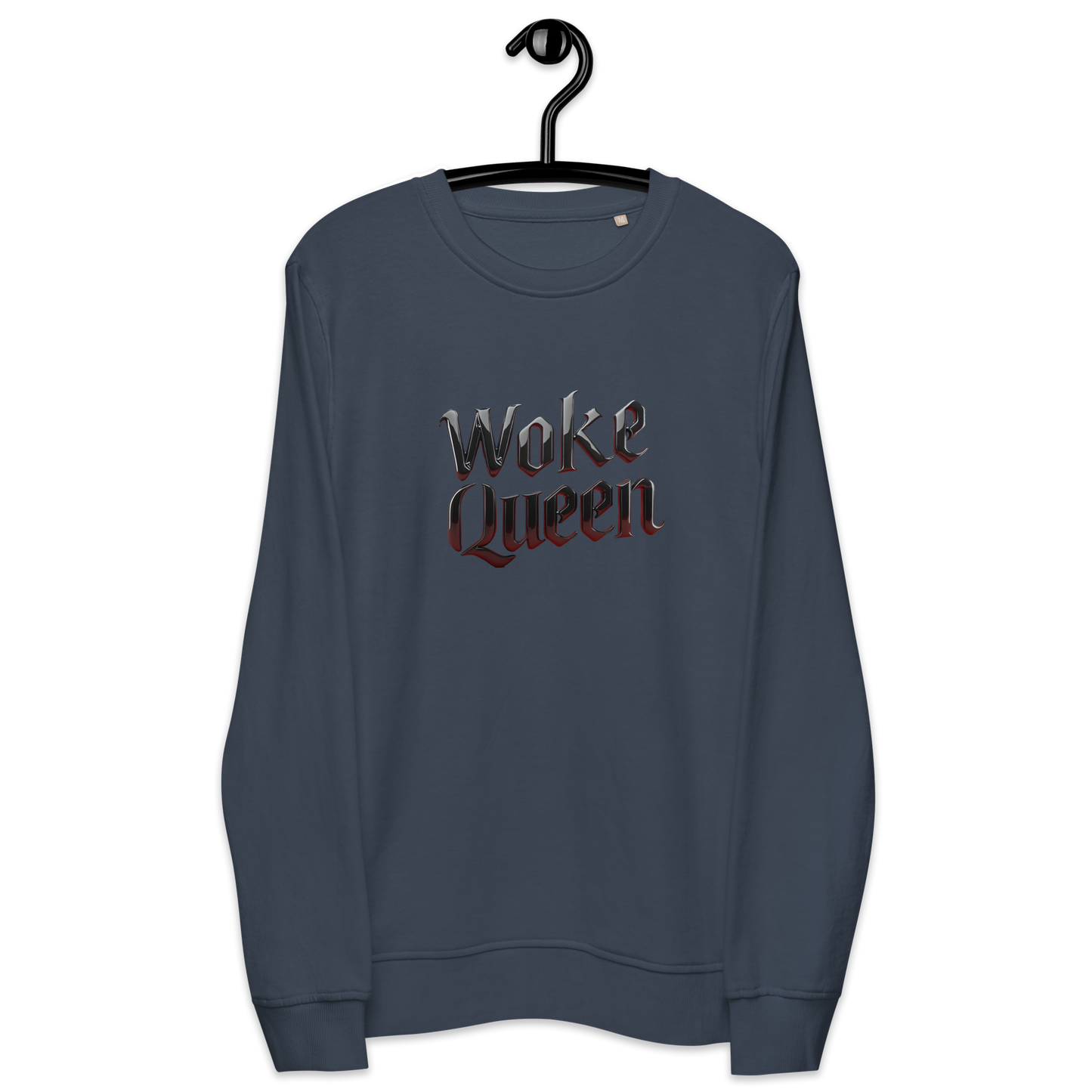 WOKE QUEEN Unisex organic sweatshirt