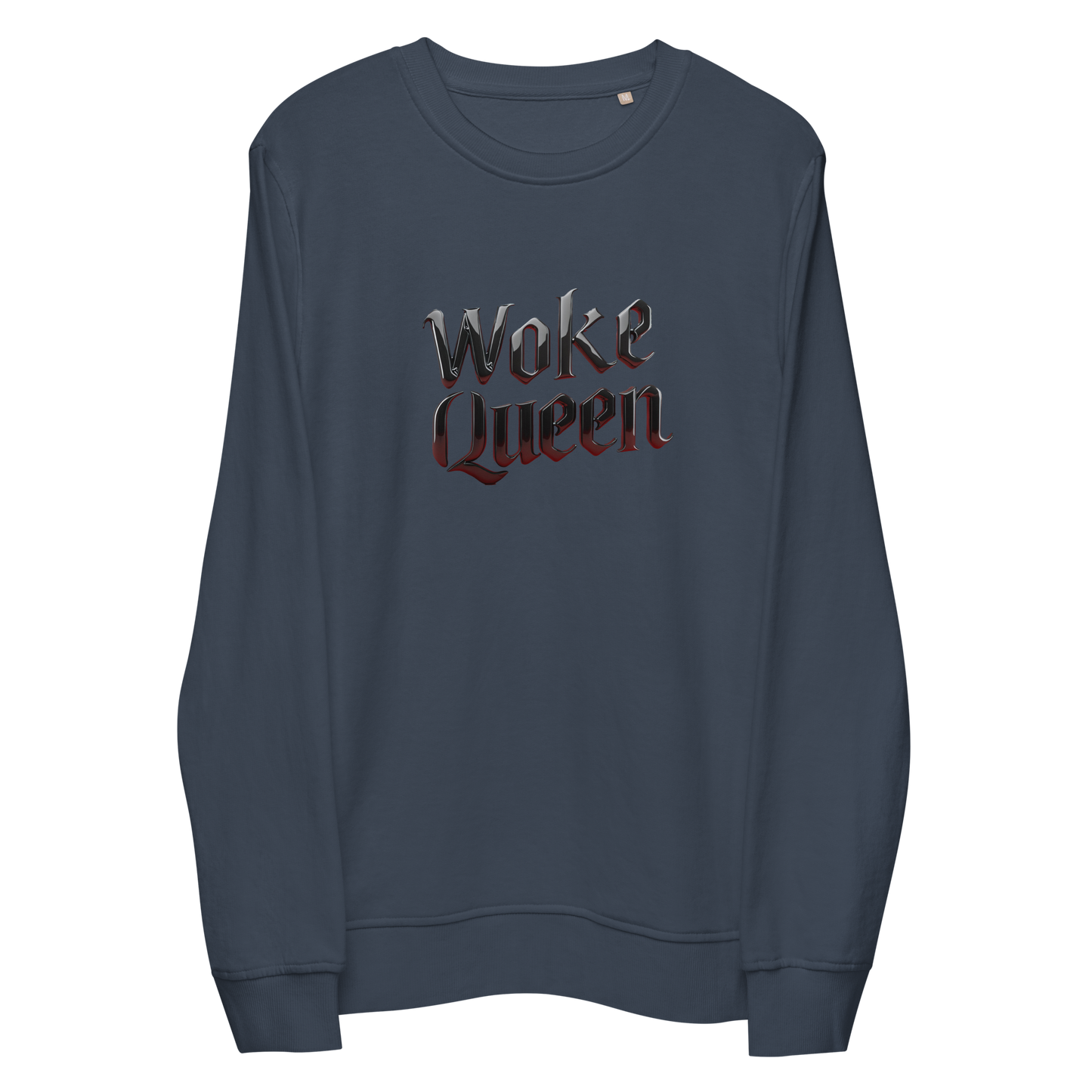 WOKE QUEEN Unisex organic sweatshirt