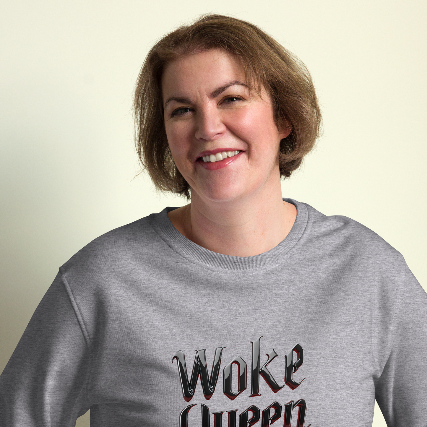 WOKE QUEEN Unisex organic sweatshirt
