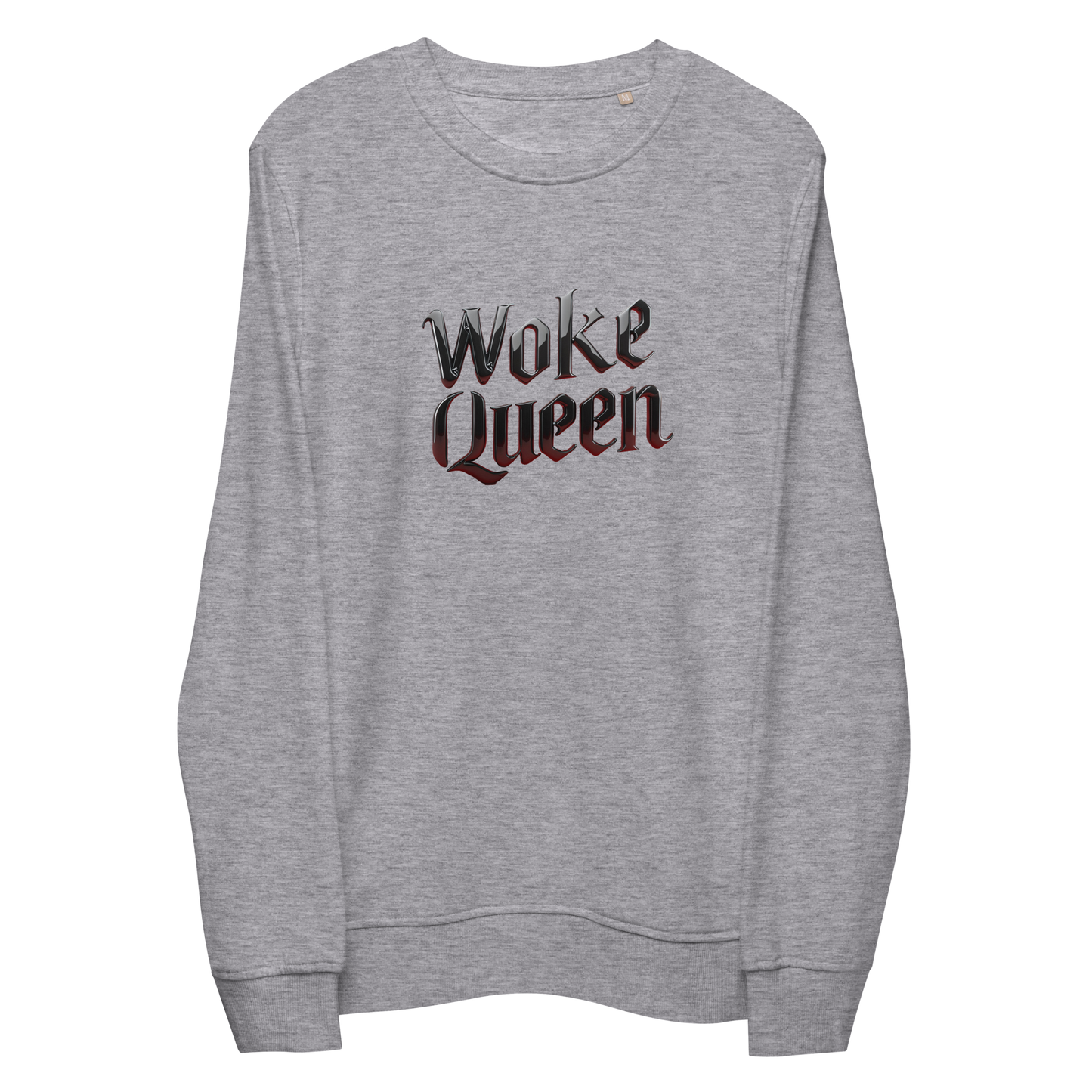 WOKE QUEEN Unisex organic sweatshirt