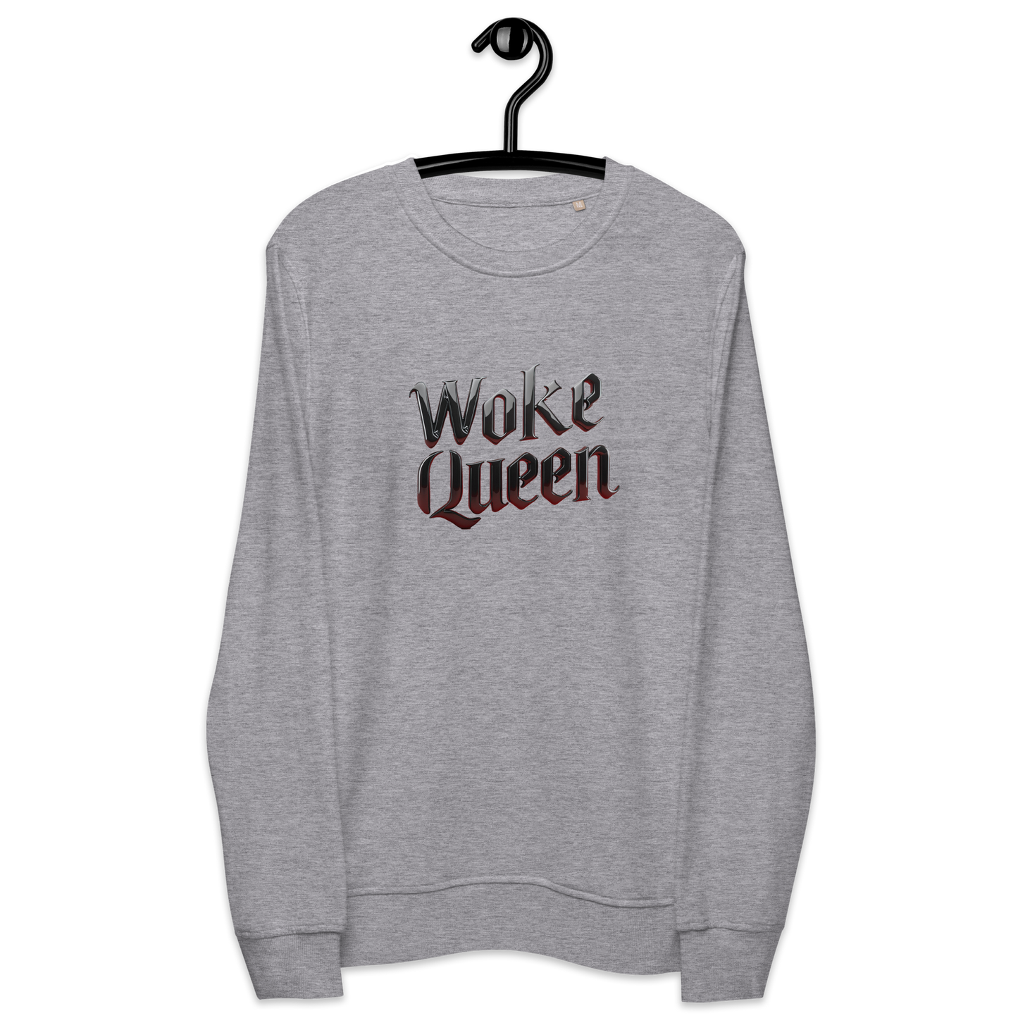 WOKE QUEEN Unisex organic sweatshirt