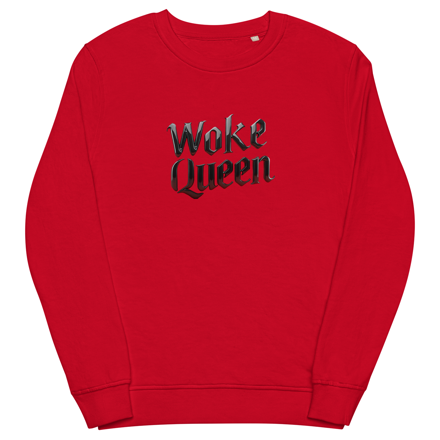 WOKE QUEEN Unisex organic sweatshirt