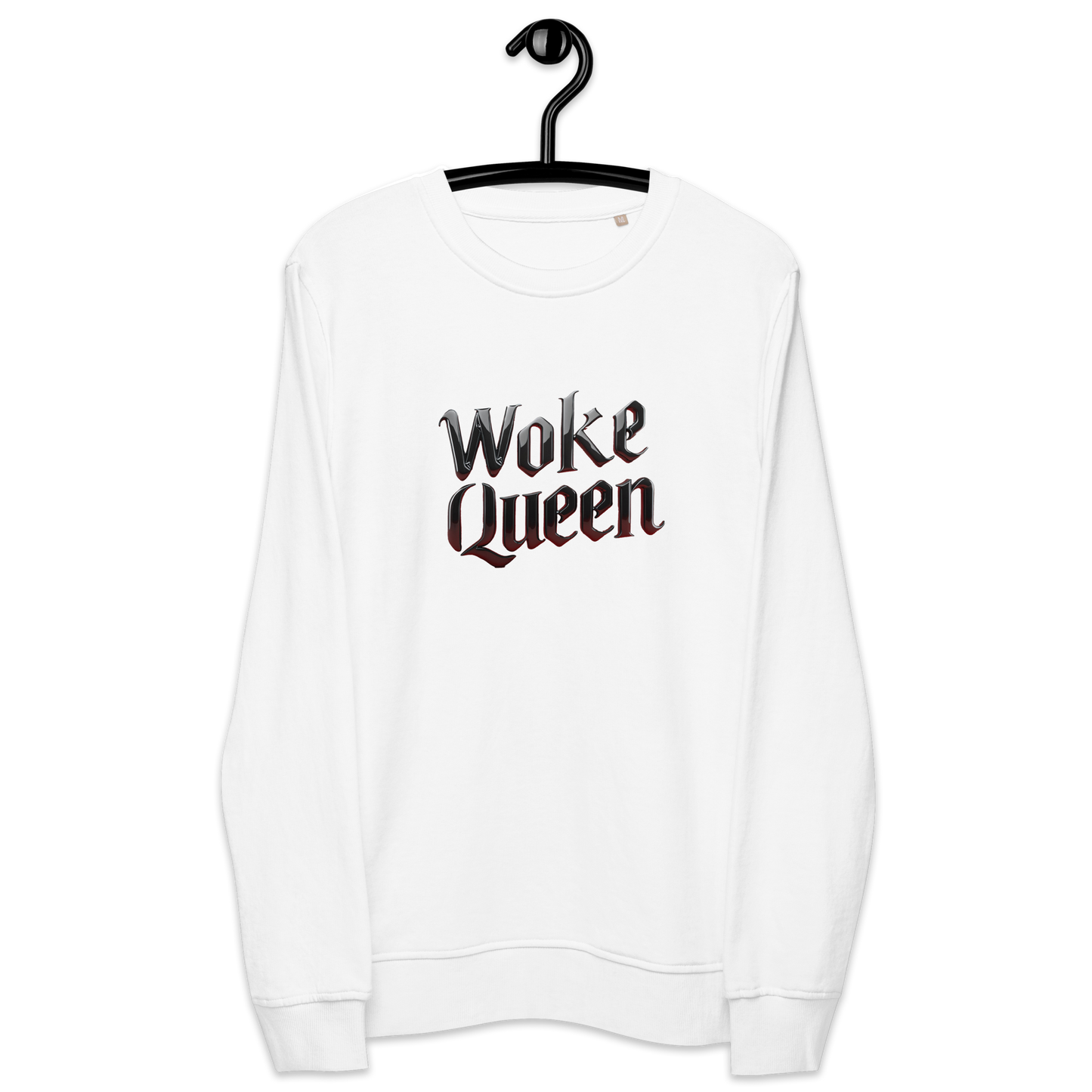 WOKE QUEEN Unisex organic sweatshirt