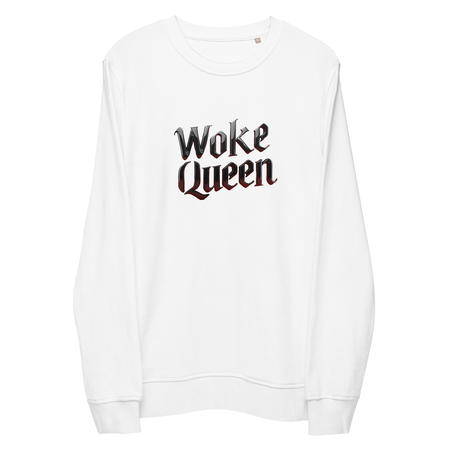 WOKE QUEEN Unisex organic sweatshirt