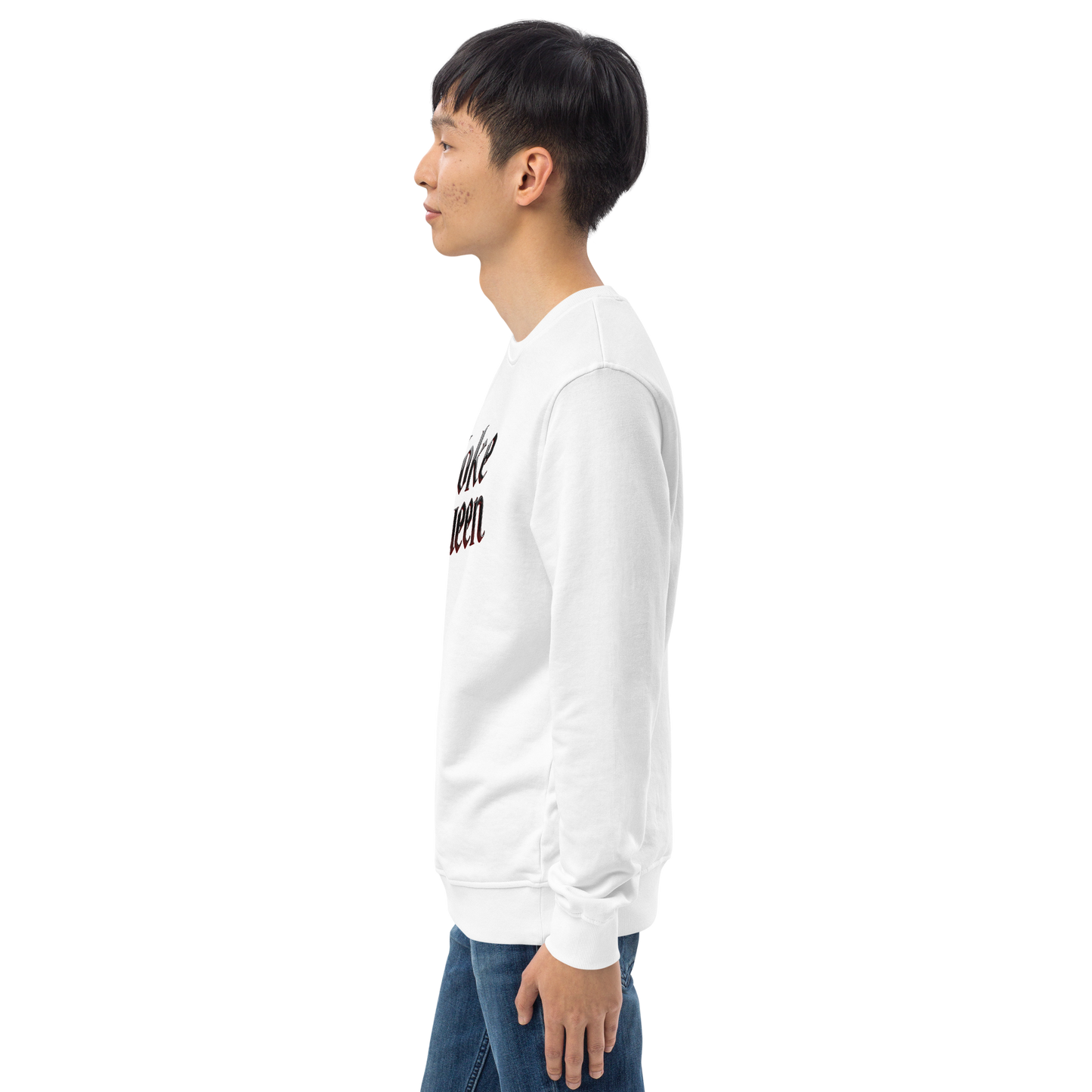 WOKE QUEEN Unisex organic sweatshirt