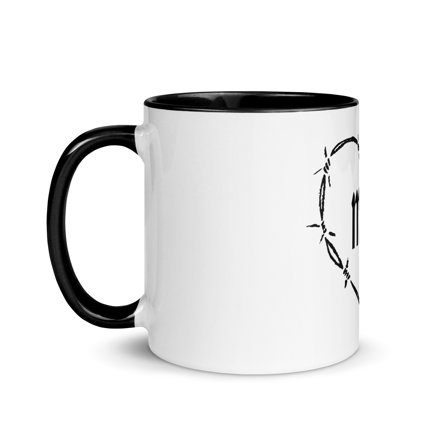 Strong as a Mother Black and White Mug