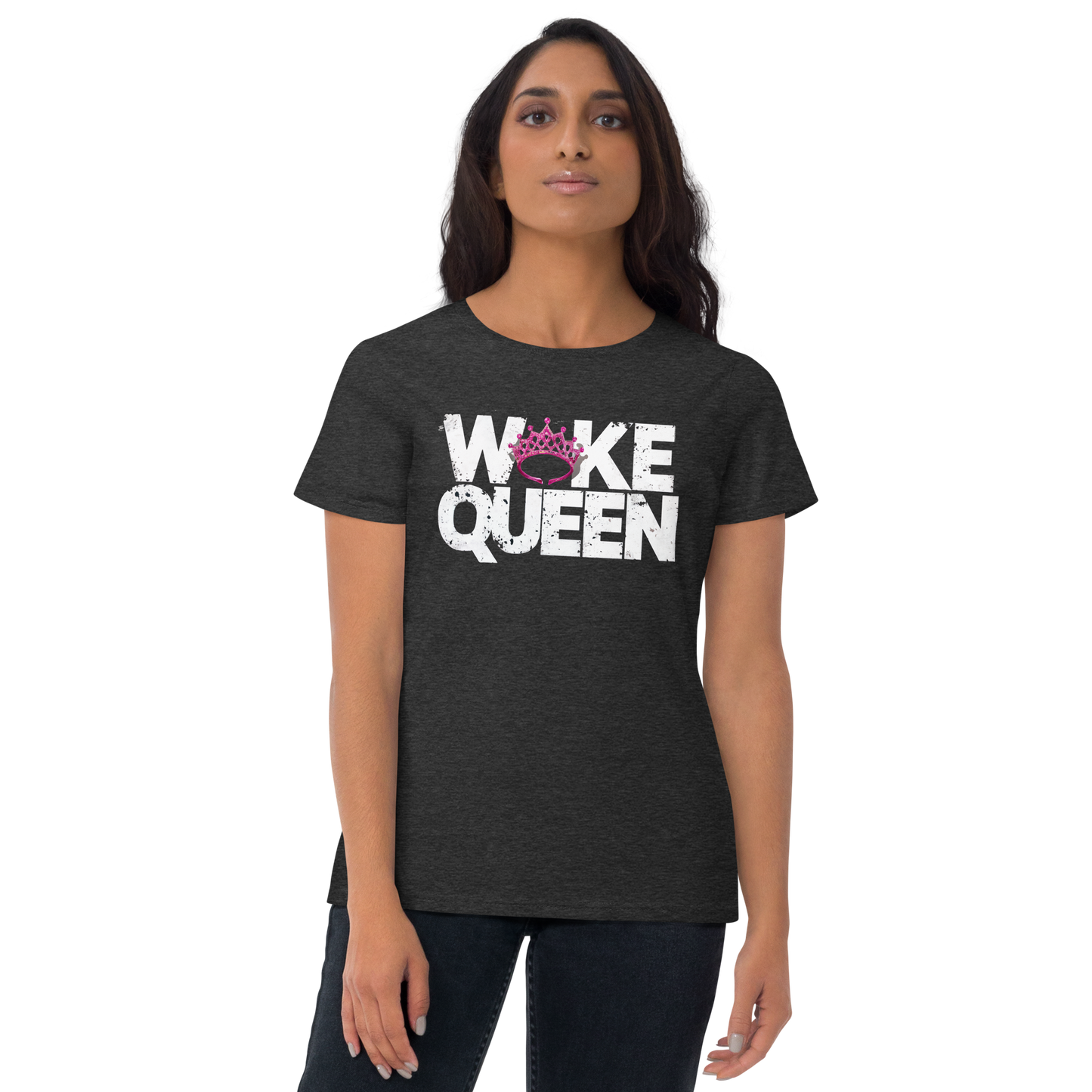 WOKE QUEEN Women's short sleeve t-shirt