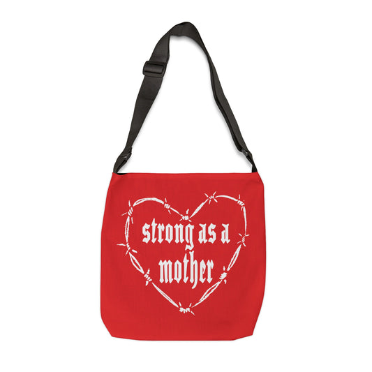 Strong as a Mother Adjustable Tote Bag 7