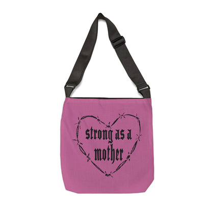 Strong as a Mother Adjustable Tote Bag 3