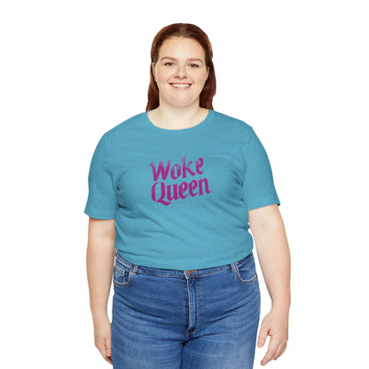 Unisex Woke Queen Jersey Short Sleeve Tee